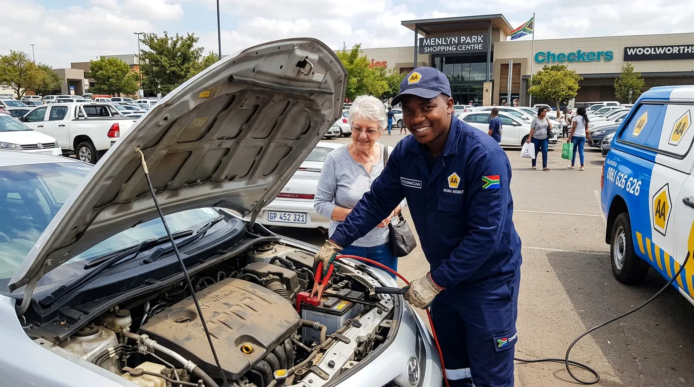 Battery Jumpstart in Pretoria